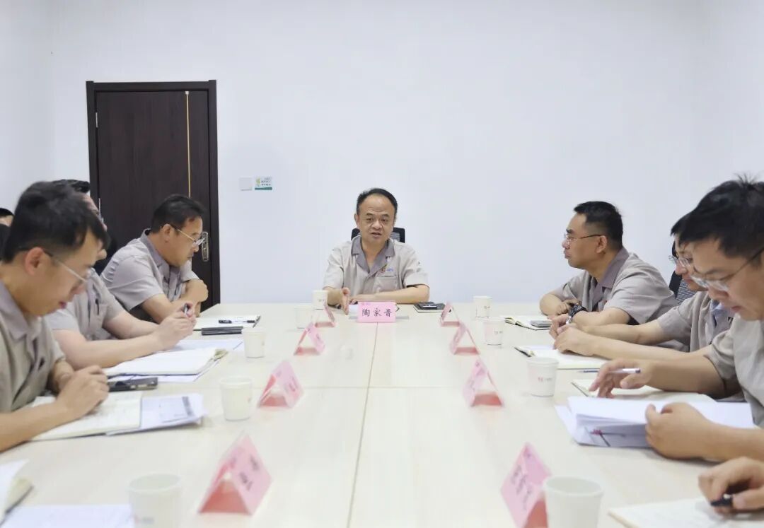 积极主动强协同!太重集团公司党委书记、董事长陶家晋深入工程齿轮箱生产一线调研