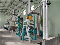 石磨豌豆制粉成套設備